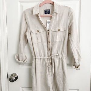 Abercrombie utility romper